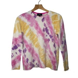 Cashmere Charter Club Luxury tie-dyed sweater. 100% Cashmere. Women’s XL
